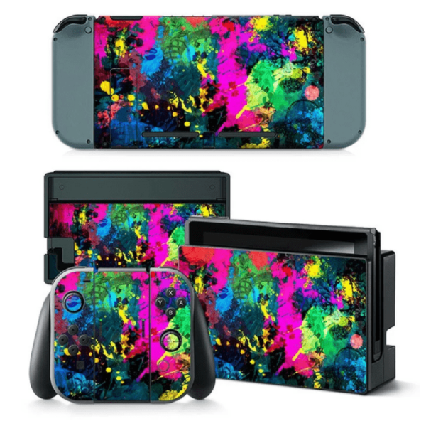 Color Splash - Nintendo Switch Console skin