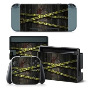 Crime Scene - Nintendo Switch Console skin