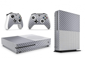 Silver Carbon - Xbox One Slim Skin