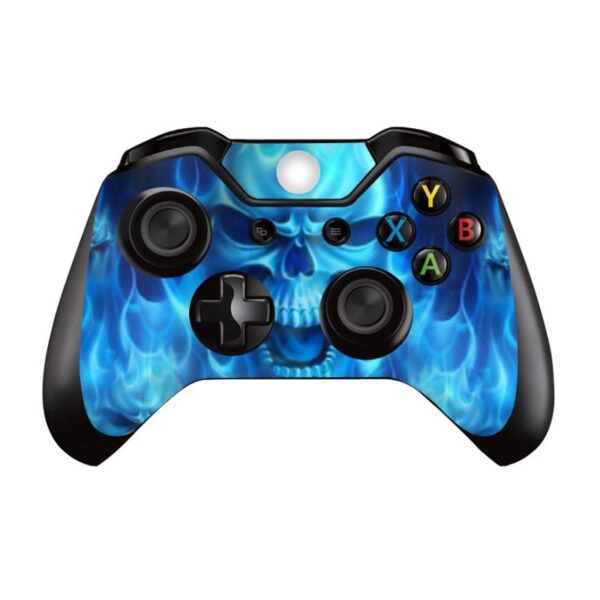 Blue Skull - Xbox One Controller Skin