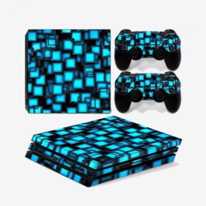 Blue Boxes - PS4 Pro Skin