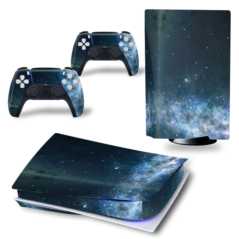Dark Blue Space - PS5 Skin