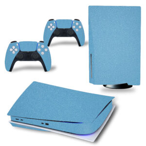 Leather Blue - PS5 Skin