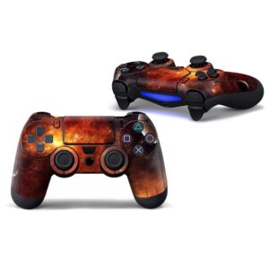 Orange Space - PS4 Controller Skin