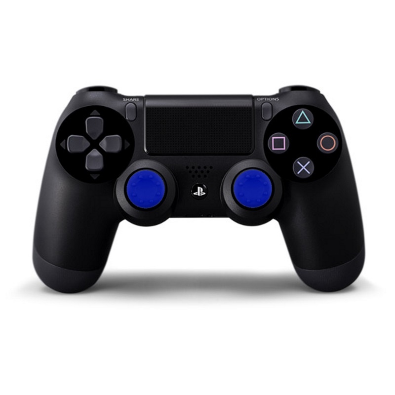 Thumb Grip Blauw (2x) - Playstation 4 Controller