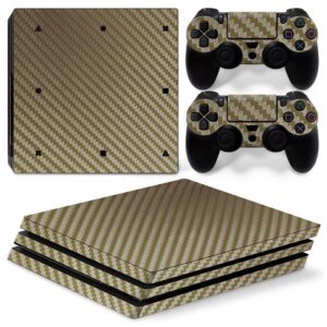 Gold Carbon - PS4 Slim Skin