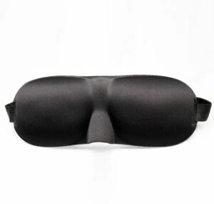 Drukvrij - Zwart Slaapmasker