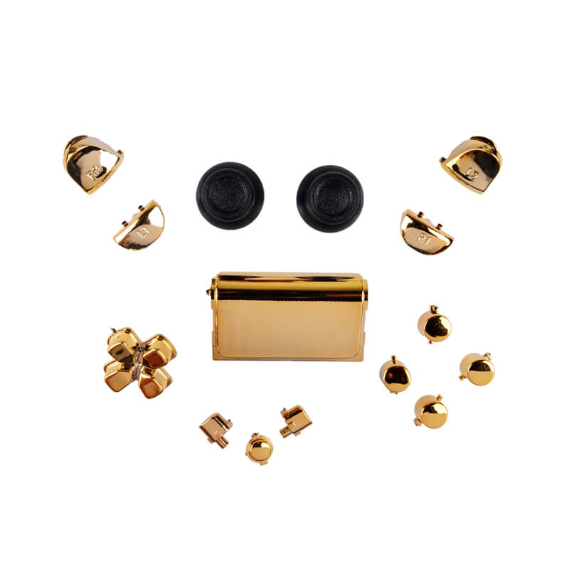 PS4 Controller Buttons Pro V1 Goud Chrome