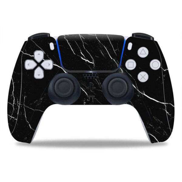Zwart Marmer- PS5 Controller Skin