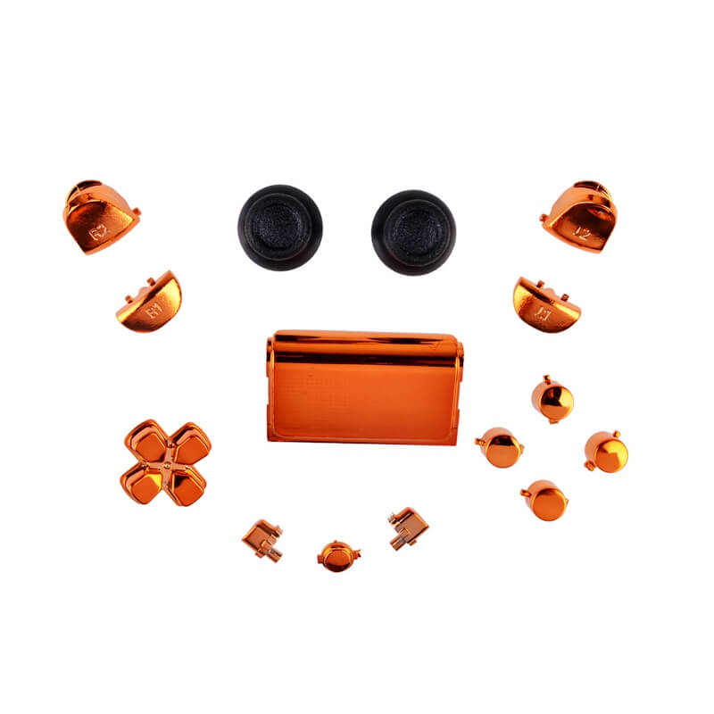 PS4 Controller Buttons Pro V1 Oranje Chrome