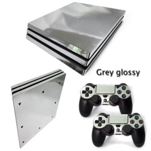 Silver Glossy - PS4 Pro skin