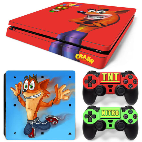 Crash Bandicoot - PS4 Slim skin