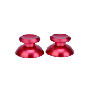 Thumb Grips - Chrome Rood - voor PS en Xbox
