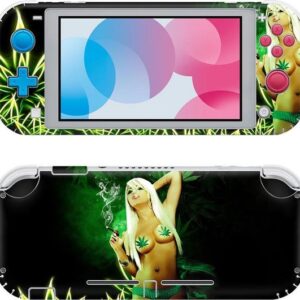 Nintendo Switch Lite Skin Smoking Girl