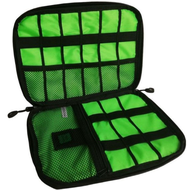 Kabel- en gadgetsorganizer, Organizer voor usb stick/gsm/kabels/powerbank Kabel- en gadgetsorganizer, Organizer voor usb stick/gsm/kabels/powerbank