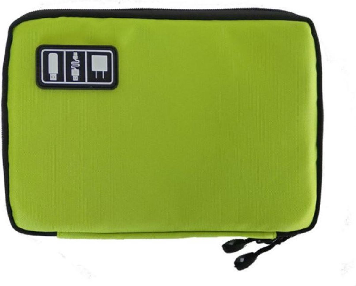 Kabel en Gadgetsorganizer Groen