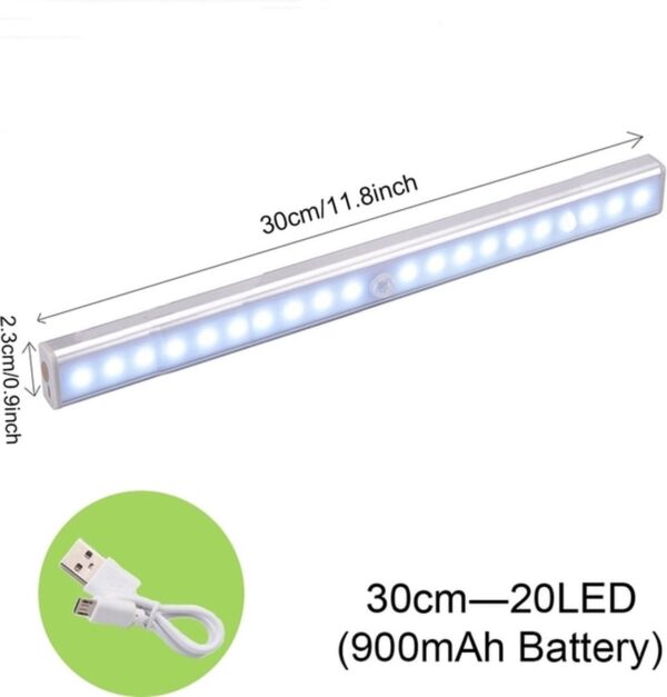 Led Lamp 30 cm met sensor