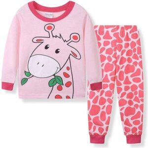 Meisjes pyjama Giraffe