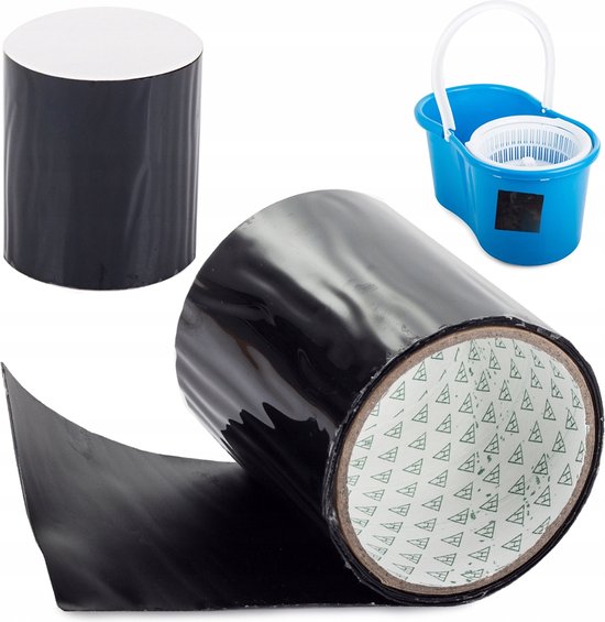 Waterdichte tape zwart 50cm