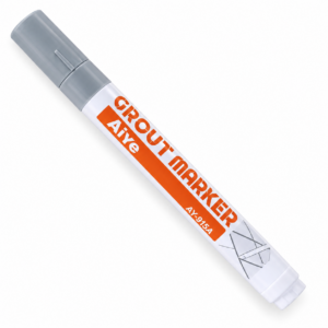 Voegenstift grijs, volledig afgebeeld op witte achtergrond