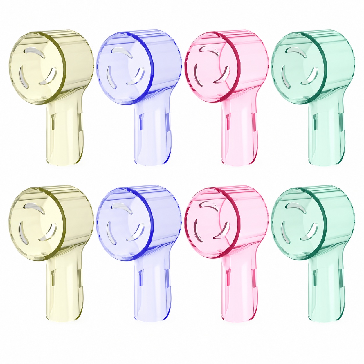 Beschermkapjes Elektrische Tandenborstel – 8 stuks – Meerkleurig